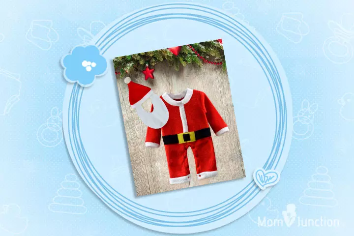 Christmas Outfits For Babies - Santa Claus One Piece Christmas Costume