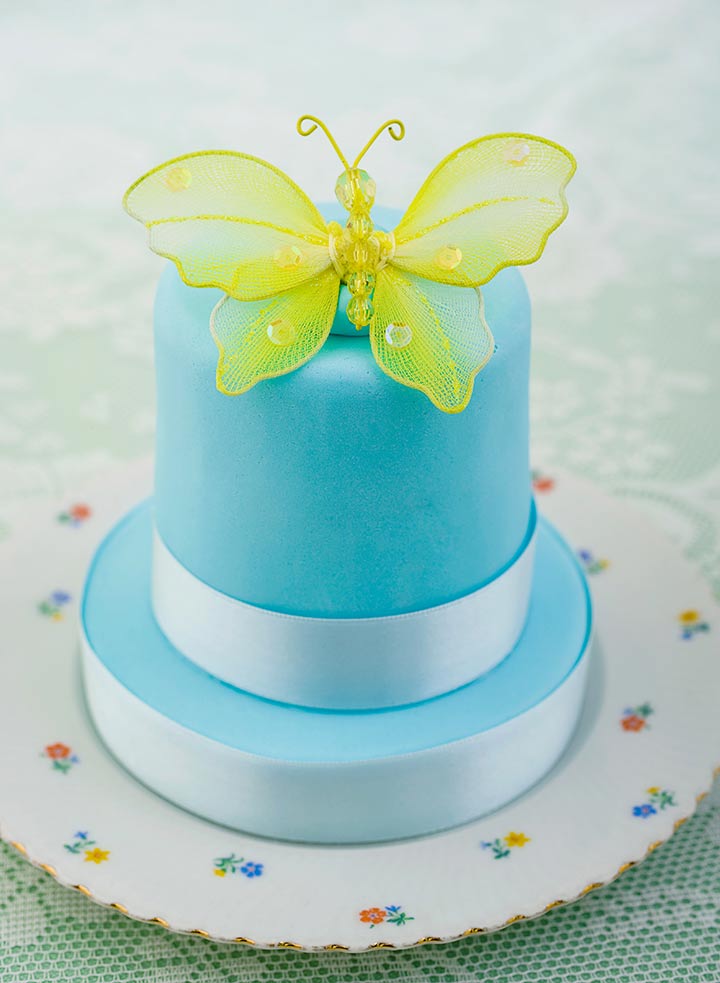 The Fondant Butterfly Wedding Cake