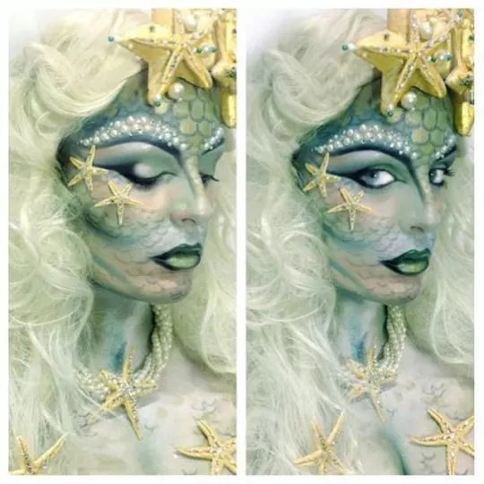 The Scary Mermaid Look