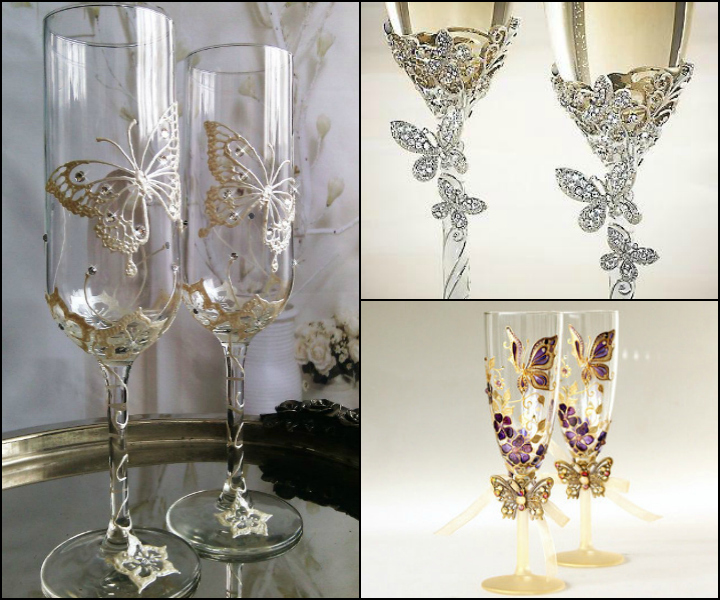 butterfly-champane-wedding