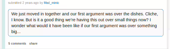 snippets from reddit-20