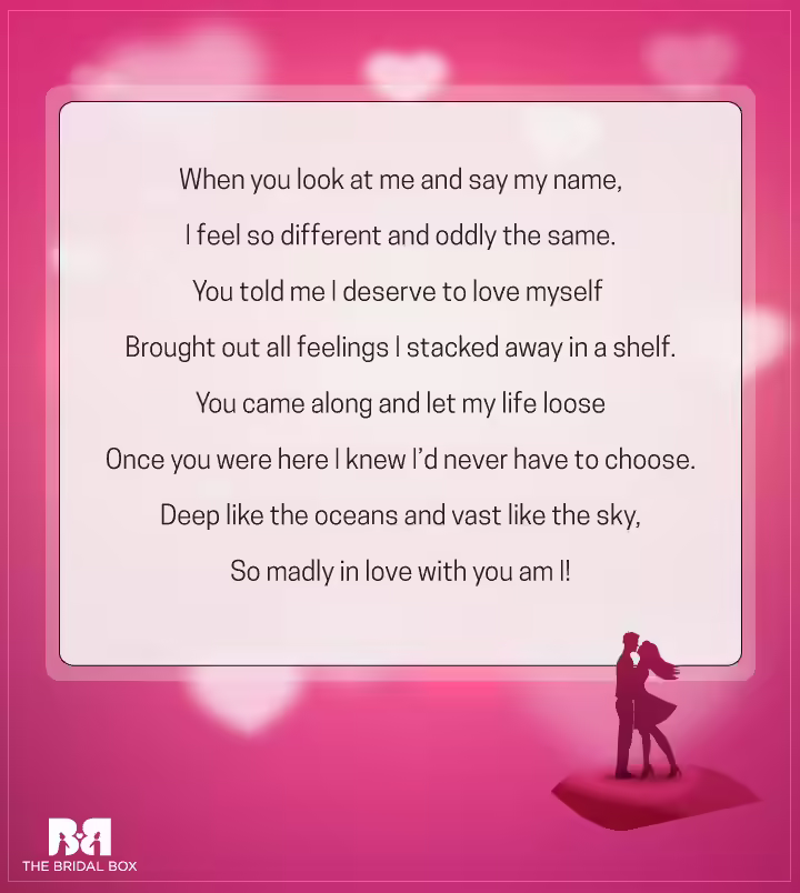 Why I Love You Poems - 4 Why I Love You Poems - 4