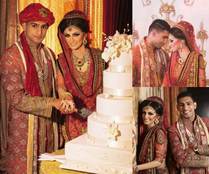 Amir Khan and Faryal Makhdoom: Celebrity Wedding Cakes