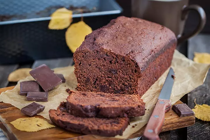 Banana Recipes For Kids - Banana Nuts And Chocolate Quick Bread