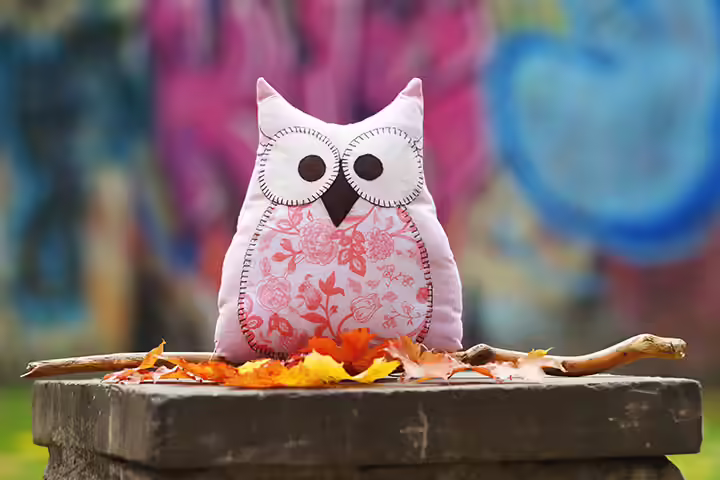 Owl Crafts For Kids - Cloth Bag Owl Owl Crafts For Kids - Cloth Bag Owl