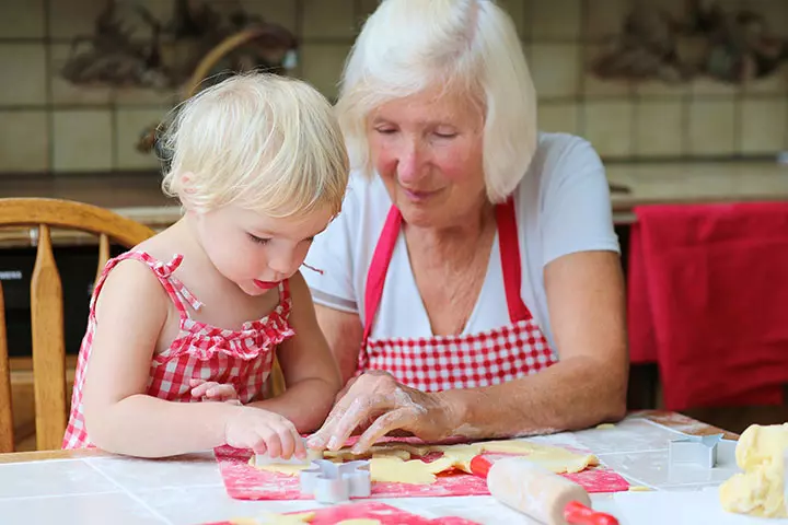 Grandparents Day Activities For Kids - Cook A Family Recipe Together