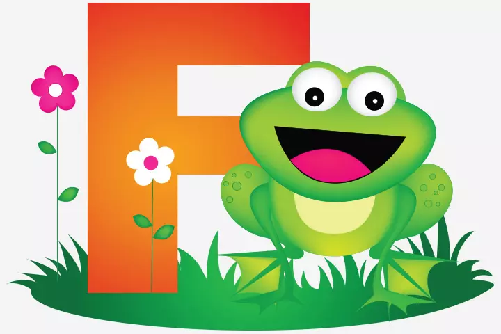 Frog Activities For Toddlers - F For Frog