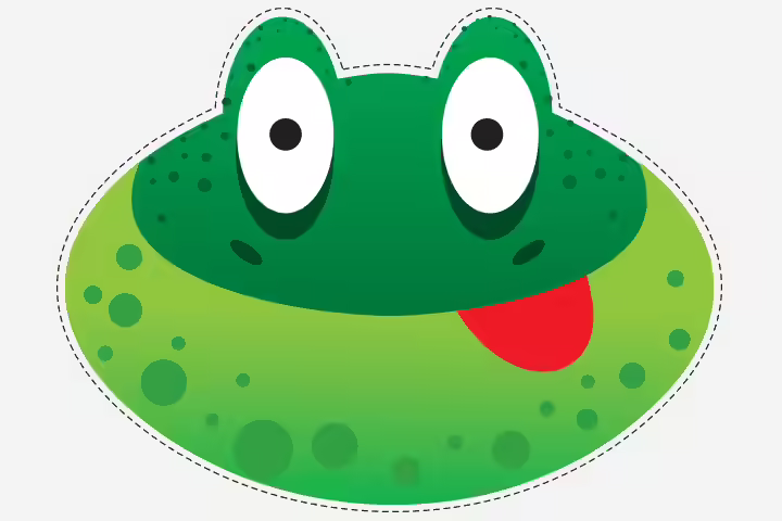 Frog Activities For Toddlers - Frog Mask Frog Activities For Toddlers - Frog Mask