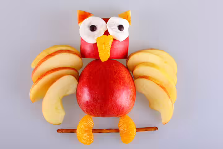 Owl Crafts For Kids - Fruits Owl Owl Crafts For Kids - Fruits Owl