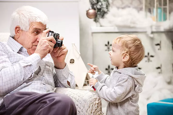 Grandparents Day Activities For Kids - A Photo Shoot Day