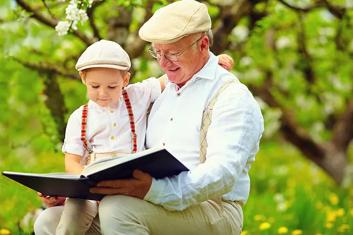 Grandparents Day Activities For Kids - Read A Book On Grandparents