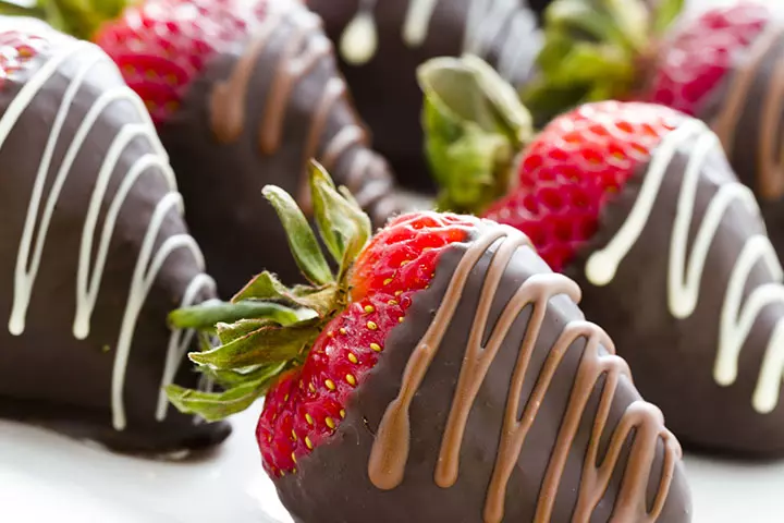 Chocolate covered strawberry, Valentine's day activities for preschoolers