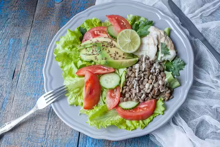 Vegetable tahini lentils Vegetable tahini lentils