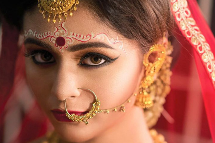 Bengali Bridal Makeup With 10 Amazing Pics And Videos