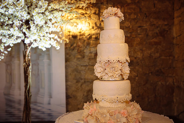 Vintage Wedding Cakes - Pretty In Pink