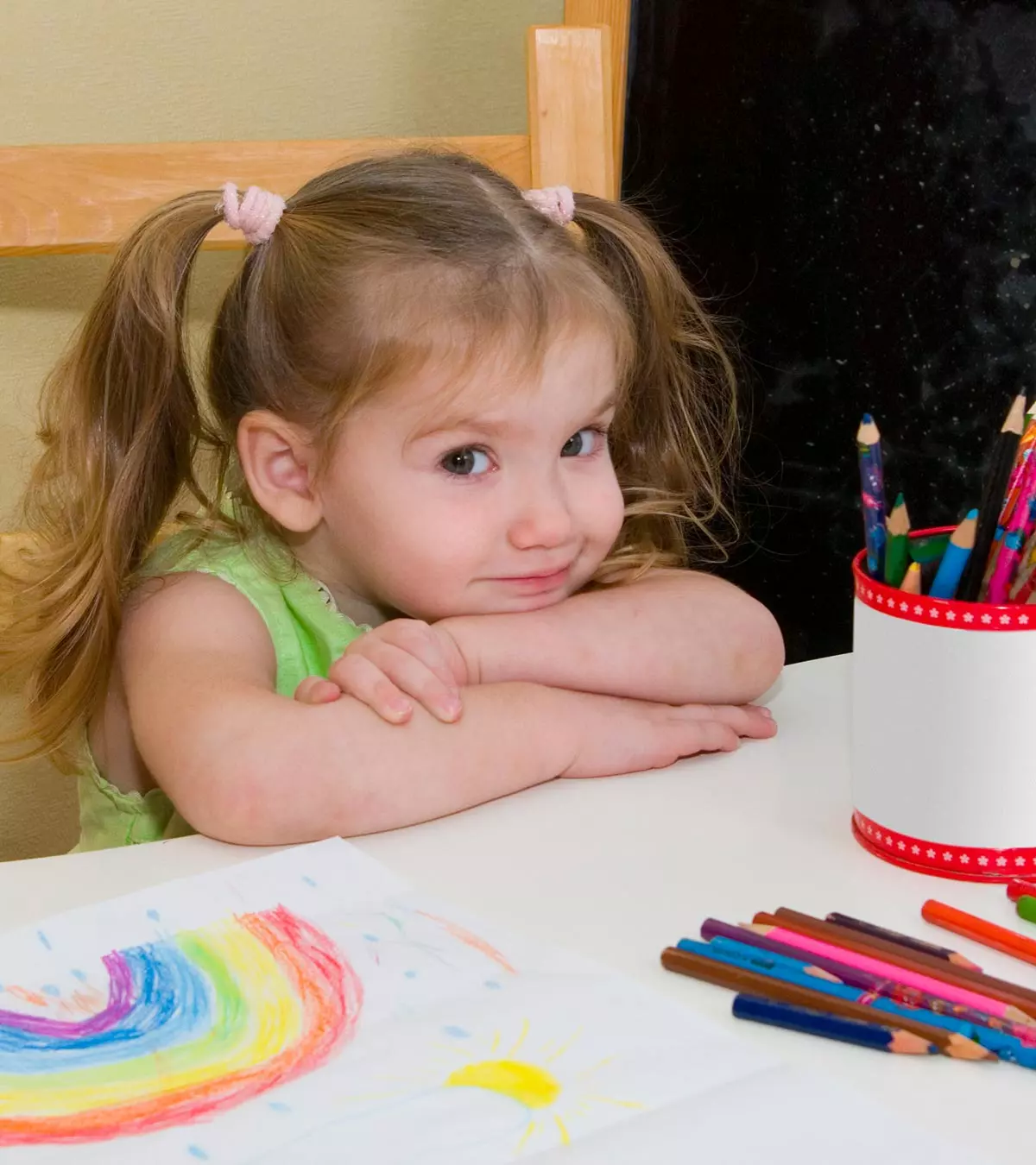 Vibrant and creative rainbow crafts are great for decorating at a birthday party.