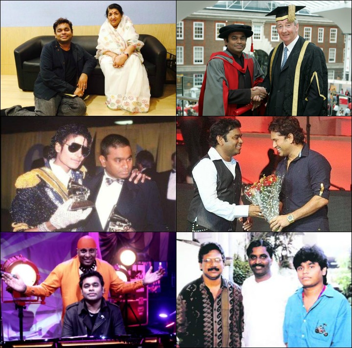 AR Rehman with Legends