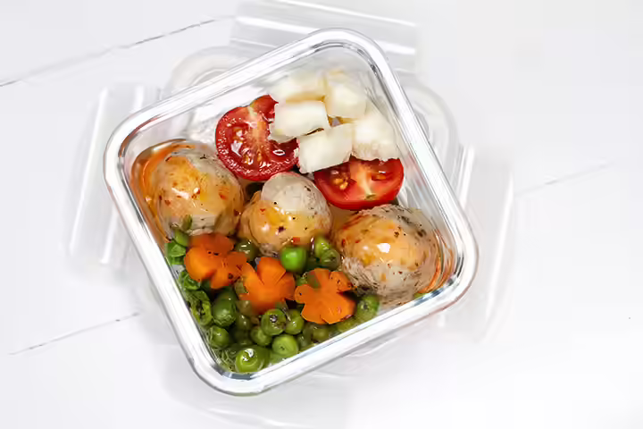 Bento Box Lunch Ideas For Kids - Chicken, Vegetables, And Cottage Cheese Bento Box Bento Box Lunch Ideas For Kids - Chicken, Vegetables, And Cottage Cheese Bento Box