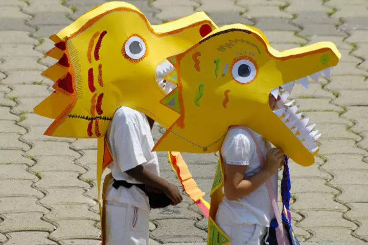 Crocodile Crafts - Crocodile Monster Mask