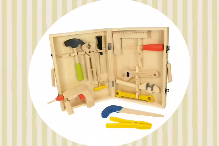 Educational Toys For Preschoolers - First Carpenters Tool Box Educational Toys For Preschoolers - First Carpenters Tool Box