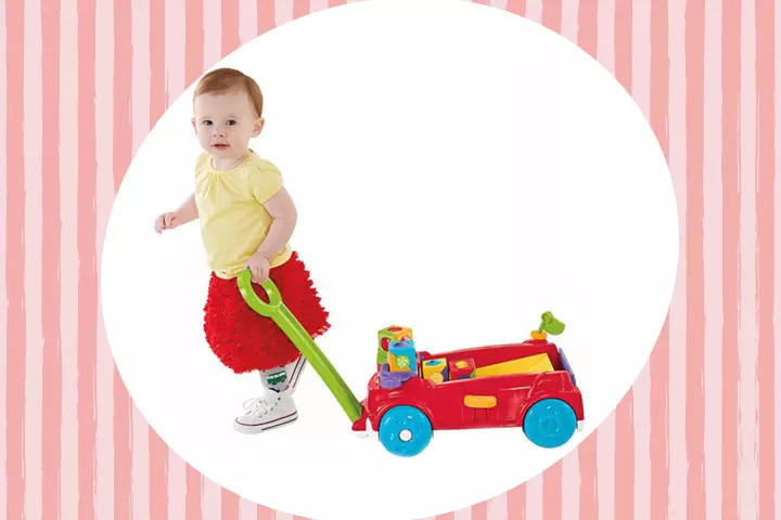 Educational Toys For Preschoolers - Fisher-Price Roller Blocks Rockin' Wagon