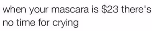 Mascara Crying