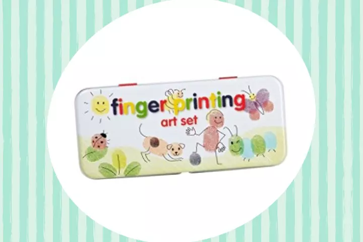 Educational Toys For Preschoolers - NPW Finger Printing Art Set, Classic