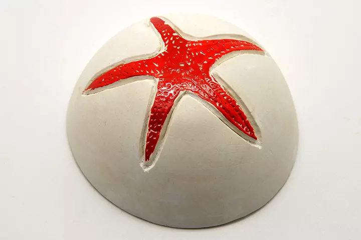 Starfish Craft - Plaster Colored Starfish Craft