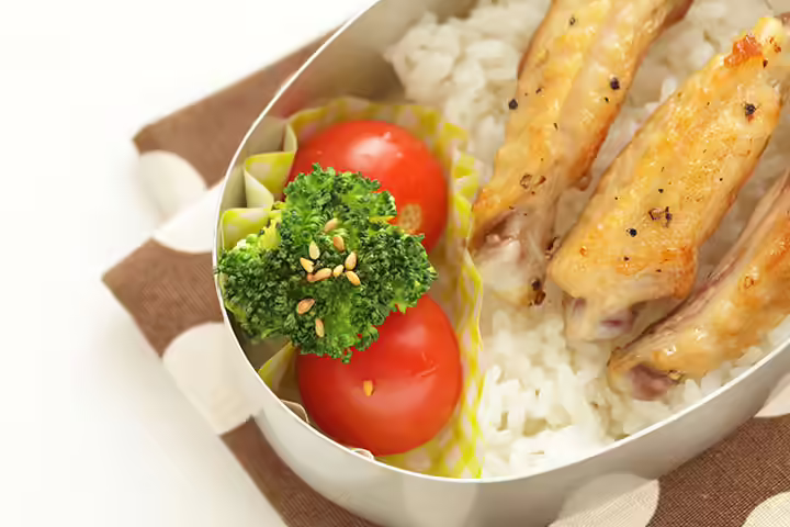 Bento Box Lunch Ideas For Kids - Rice And Chicken Strips With Vegetable Bento Box Bento Box Lunch Ideas For Kids - Rice And Chicken Strips With Vegetable Bento Box