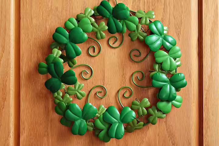 Shamrock Wreath Shamrock Wreath