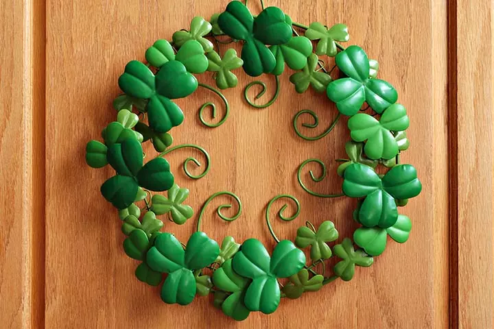 Shamrock Wreath