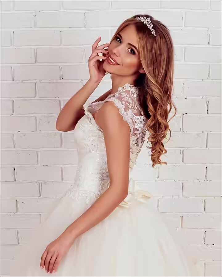 The-Half-Curl-bridal-hair-style