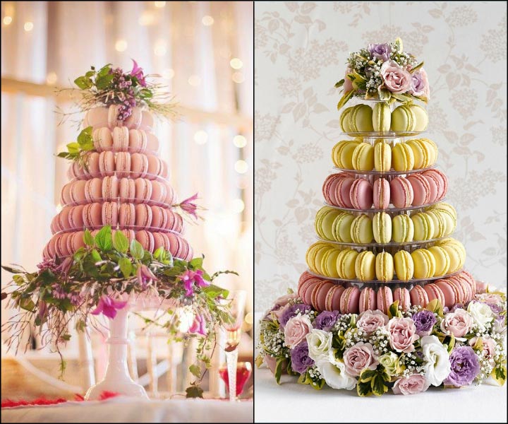 Unique Wedding Cakes - The Macaroon Tower