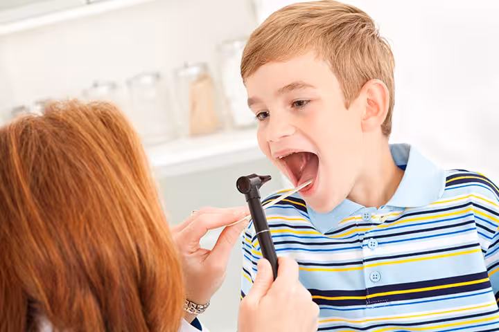 Tonsillitis In Children 