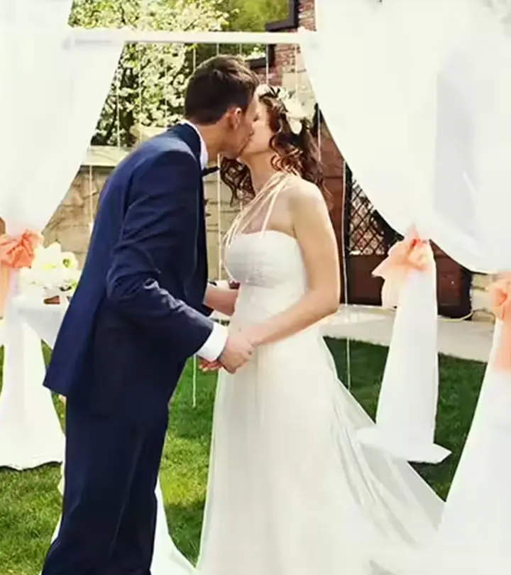 Wedding-Altar-Decorations-Grass-And-Ribbons