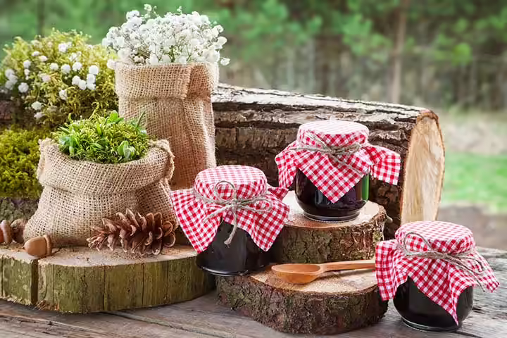 Burlap And Jam Jars Burlap And Jam Jars