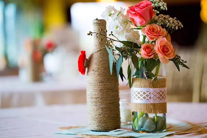 Burlap Twine Wrap