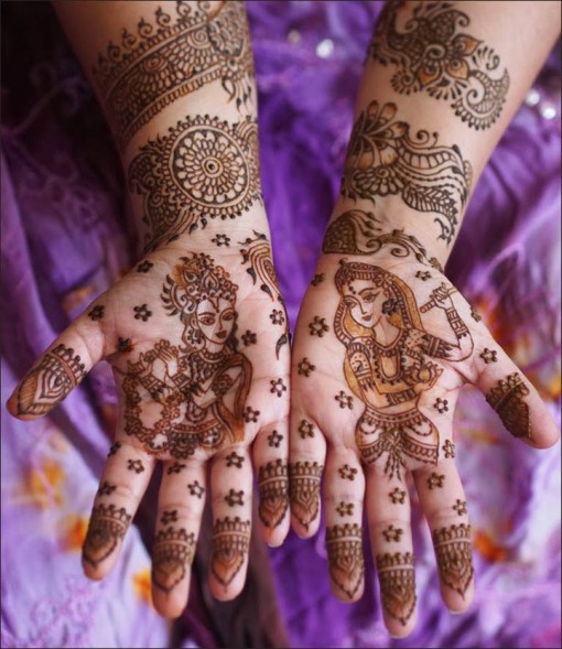 10 Radha Krishna Mehndi Design Themes You'll Fall In Love With