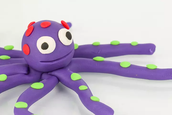 Octopus Craft - Clay Octopus Craft