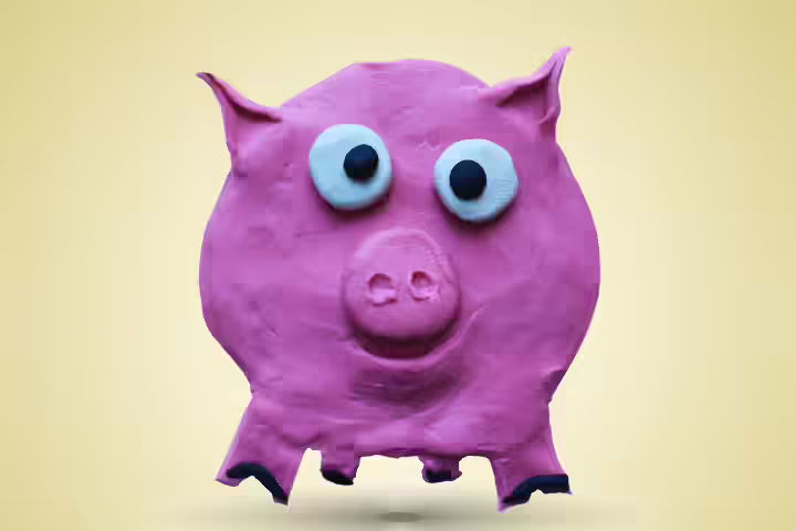 Pig Craft - Clay Pig Craft Pig Craft - Clay Pig Craft