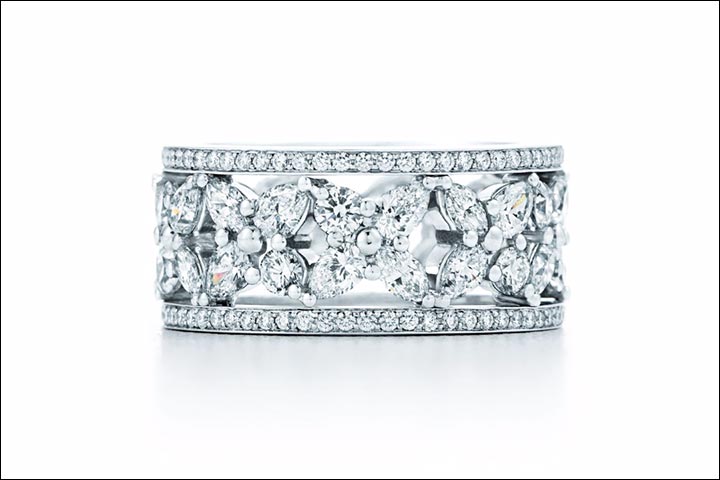 Engagement Rings - Cluster Band Ring