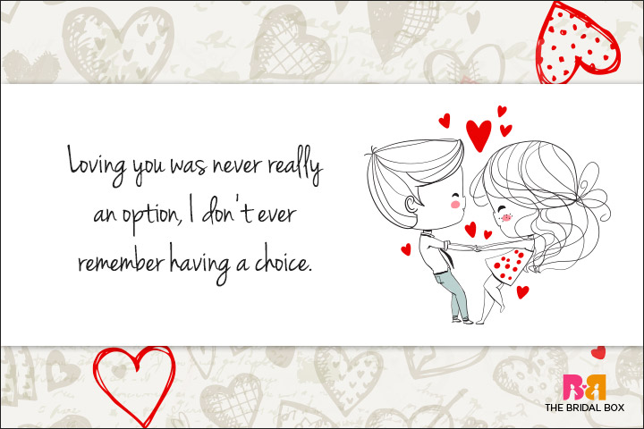 Cute Love Quotes For Her - Choice