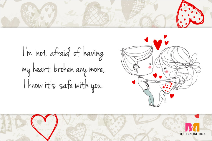 Cute Love Quotes For Her - Safe And Sound