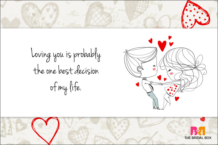 Cute Love Quotes For Her - The Best Decision