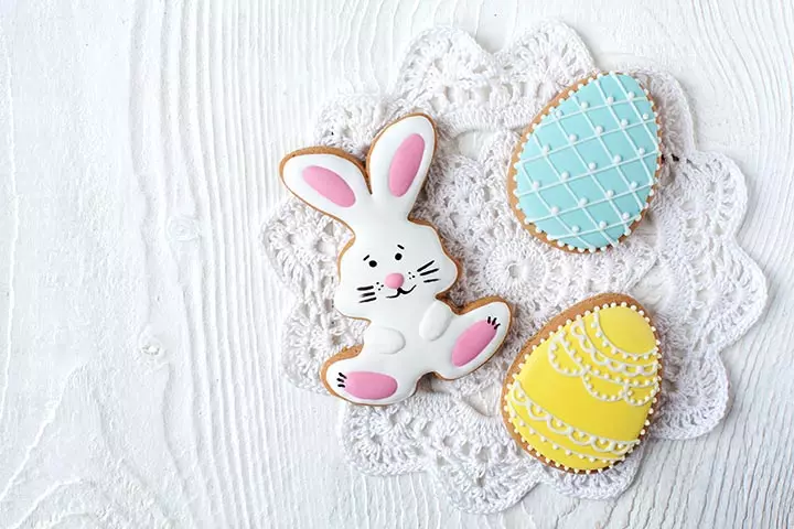 Easter Egg Crafts - Easter Egg Cookies Craft