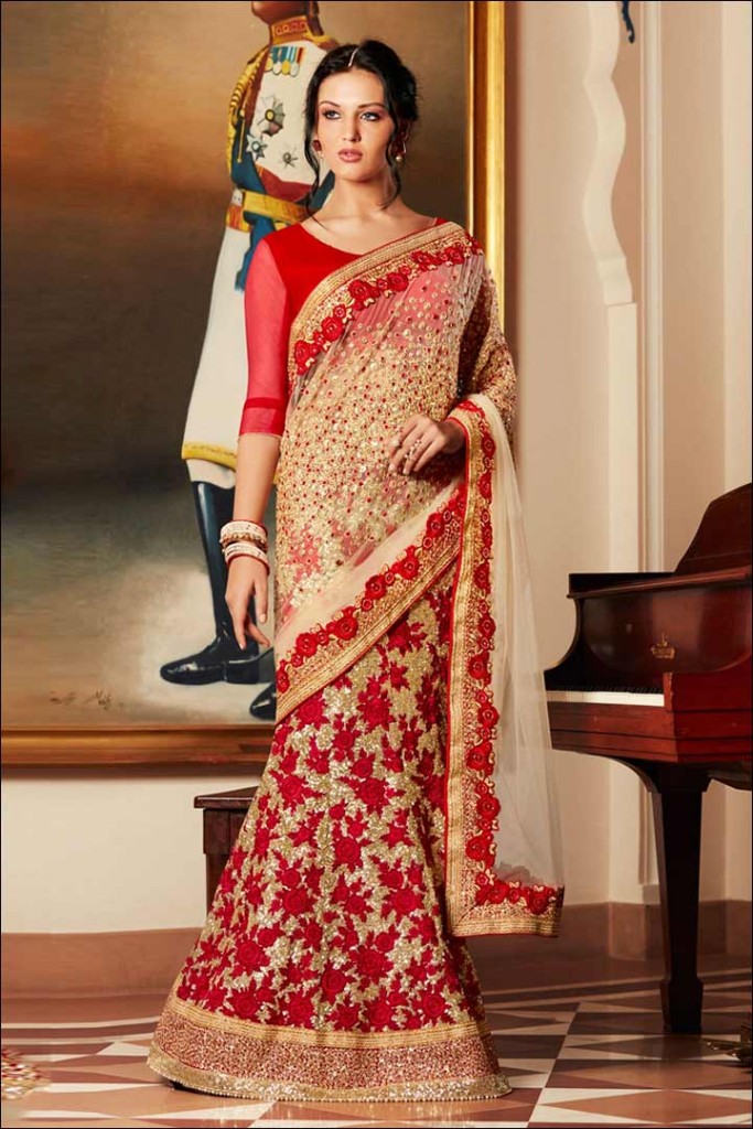bridal saree for rent