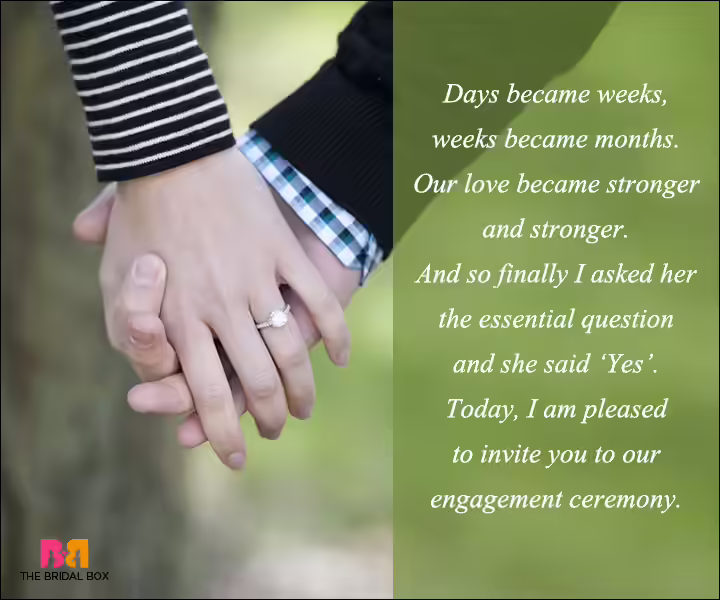 Engagement Invitation Wording - She Said Yes Engagement Invitation Wording - She Said Yes