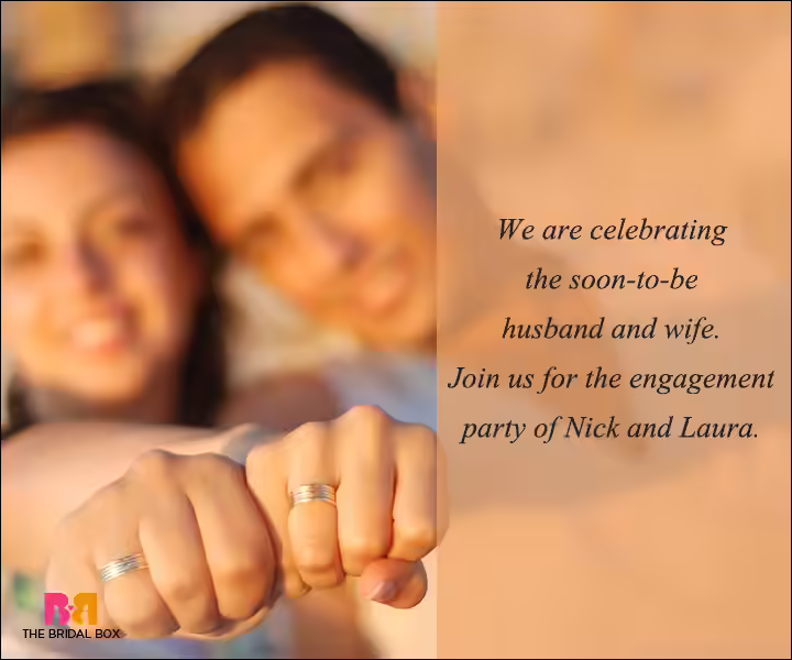 Engagement Invitation Wording - We Are Celebrating Engagement Invitation Wording - We Are Celebrating