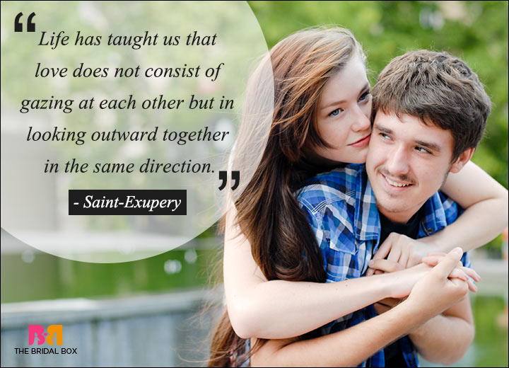 Famous Love Quotes - Antoine de Saint Exupery