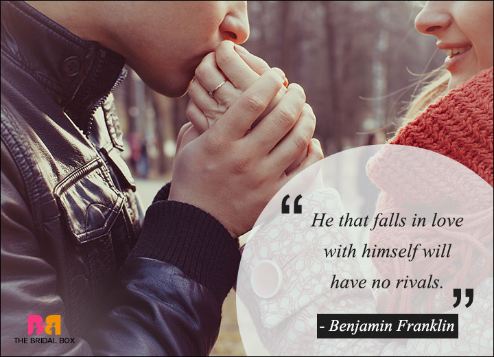 Famous Love Quotes - Benjamin Franklin